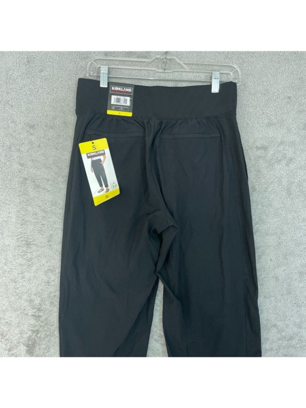 NWT Kirkland Signature Women's S Ankle Pant Black PullOn Stretch B1712 - Picture 13 of 16